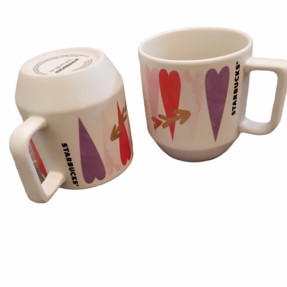 Starbucks Hearts and Arrows Mugs